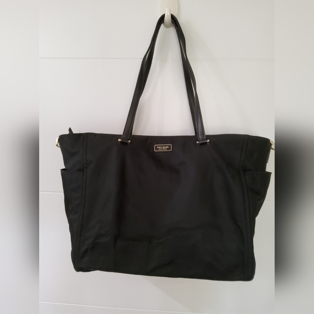 Kate Spade Dawn Black Diaper Baby Tote Bag - Picture 3 of 16